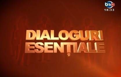 DIALOGURI ESENTIALE 26 OCTOMBRIE 2017 – invitat Lidia Andronache