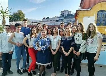 Elevii de la Unirea, in practica in Portugalia