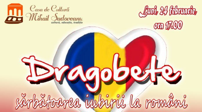 Spectacol folcloric de Dragobete, la Casa de Cultură Pașcani. Intrarea este liberă!
