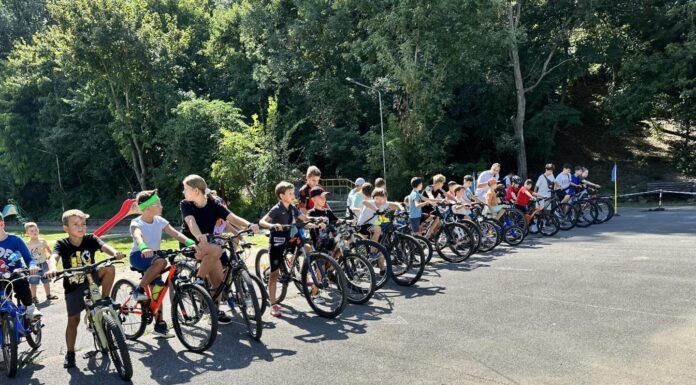 Concurs pe biciclete în parcul Peștișorul – FOTO