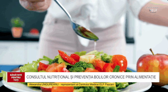 BIT TV/SĂNĂTATE PENTRU TOȚI – CONSULTUL NUTRIȚIONAL ȘI PREVENIREA BOLILOR CRONICE-CENTRU MEDICAL ELF