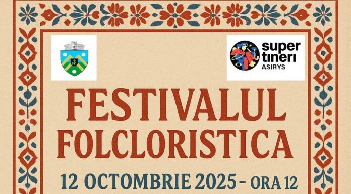 Festivalului „Folcloristica”, duminică, 12 octombrie, la Heleșteni