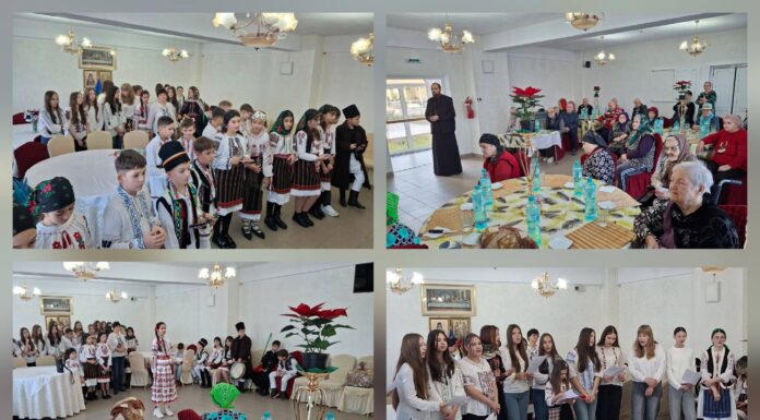 Sărbătorile au sosit la Căminul de bătrâni din Paşcani