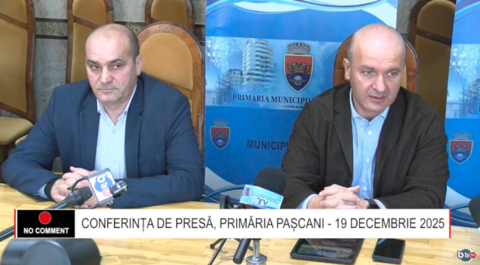 BIT TV / CONFERINȚA DE PRESĂ, PRIMĂRIA PAȘCANI – 19 DECEMBRIE 2025 – VIDEO