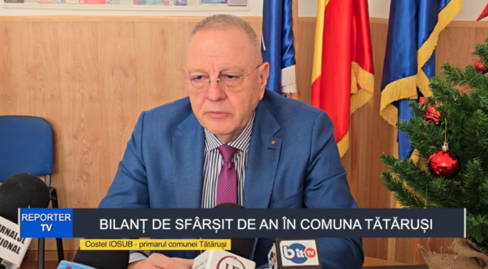 Bilanț de sfârșit de an în comuna Tătăruși. Reportaj despre realizările anului din „Mica Bucovină” – VIDEO