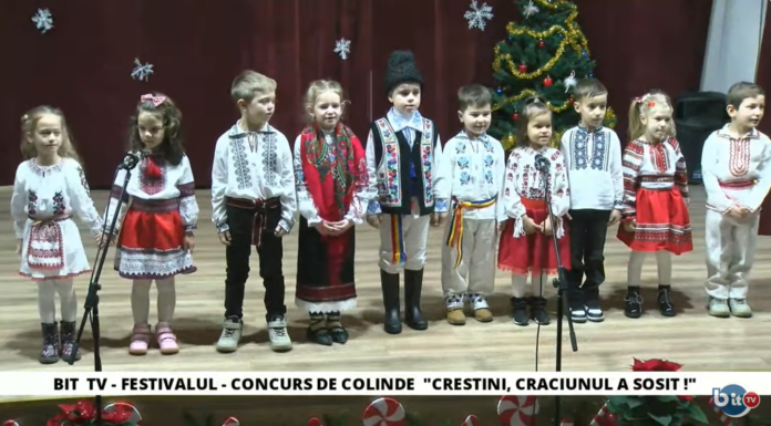 BIT TV LIVE – FESTIVALUL – CONCURS DE COLINDE „CRESTINI, CRACIUNUL A SOSIT !”